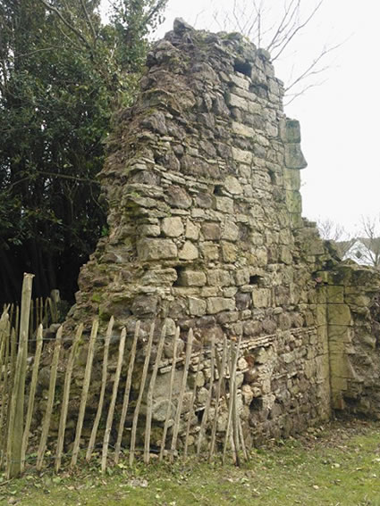 After vegetation removal and consolidation of the stonework this Grade I Listed ruin is once more visible